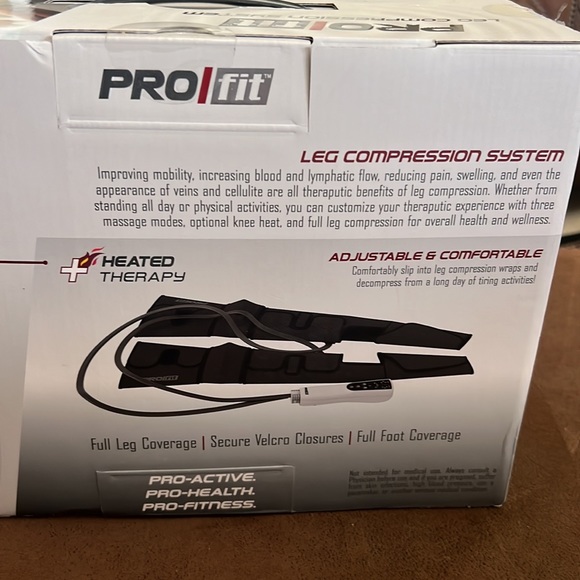 PROfit Leg Compression System Heated Therapy New in Box - Picture 4 of 6